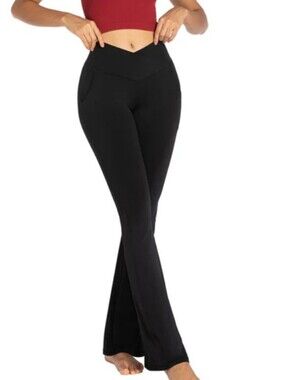 Sunzel Black Flare Leggings